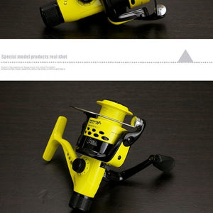 Planet Gates huang se / 12 / 2000 Series Fishing Reel 12BB Spinning wheel left/right interchangeable arm spinning reel pesca peche 2000-7000 series fishing reels CTR