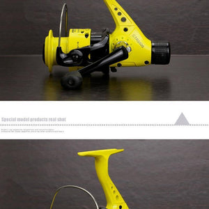 Planet Gates huang se / 12 / 2000 Series Fishing Reel 12BB Spinning wheel left/right interchangeable arm spinning reel pesca peche 2000-7000 series fishing reels CTR