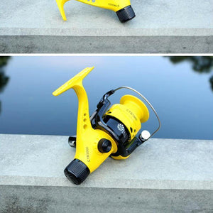 Planet Gates huang se / 12 / 2000 Series Fishing Reel 12BB Spinning wheel left/right interchangeable arm spinning reel pesca peche 2000-7000 series fishing reels CTR