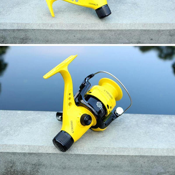 Planet Gates huang se / 12 / 2000 Series Fishing Reel 12BB Spinning wheel left/right interchangeable arm spinning reel pesca peche 2000-7000 series fishing reels CTR