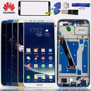 Planet Gates Huawei Honor 9 lite 5.65 inch lcd Display Huawei Honor 9 Youth Edtion Touch screen Digitizer Assembly Frame with Free Tools