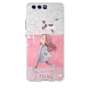 Planet Gates Huawei P10 Case Cover 3D Soft TPU for huawei P10 P 10 Cover Case Silicone Mobile Phone Bags For huawei P10 5.1" Phone Case