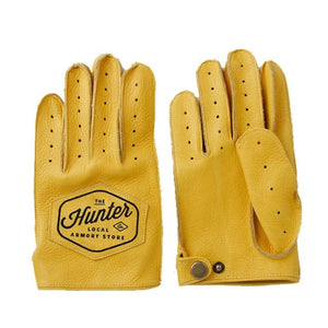 Planet Gates Hunter / XL Spring Autumn Mens Genuine Leather Gloves Full Finger Breathable Cowhide Motorcycle Gloves For Men Workout Driving Gloves NR49