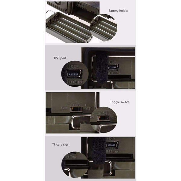 Planet Gates Hunting Camera Scouting 12MP HD 1080P Digital Infrared Trail Camera HC300A Day Night Vision Outdoor Hunting Trail Cam