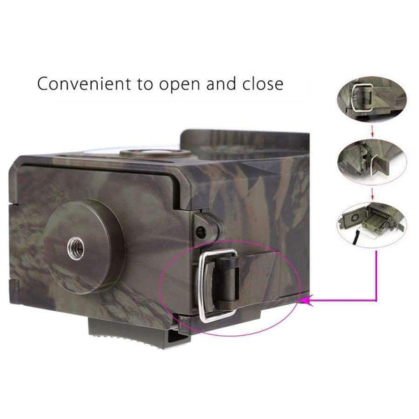 Planet Gates Hunting Camera Scouting 12MP HD 1080P Digital Infrared Trail Camera HC300A Day Night Vision Outdoor Hunting Trail Cam