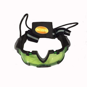 Planet Gates Hunting Night Vision Goggles Green LED Lights Ergonomic Goggles Night Vision Device Adjustable Elastic Band Children