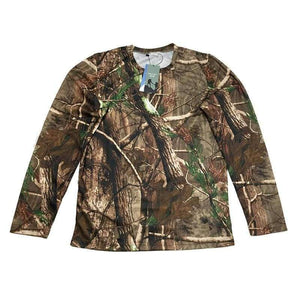 Planet Gates Hunting T-shirt Quick Dry Breathable Long Sleeve Camouflage Shirt Man Hiking T-shirt Tactical Military Ghillie Clothing Tops