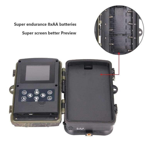 Planet Gates Hunting Trail Camera Full HD 12MP 1080P Video Wild Night Vision Hunting Camera Trap Scouting Infrared IR Trail Trap