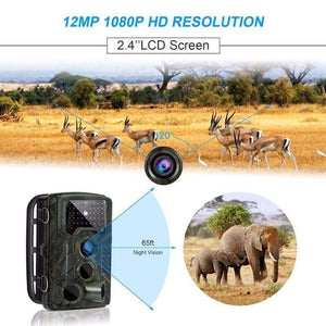Planet Gates Hunting Trail Camera Full HD 12MP 1080P Video Wild Night Vision Hunting Camera Trap Scouting Infrared IR Trail Trap
