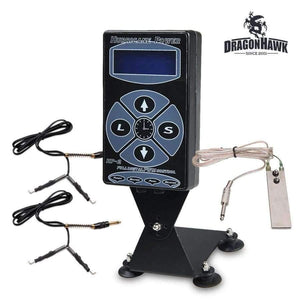 Planet Gates Hurricane Digital Tattoo Machine Power Clip Cord Foot Pedal