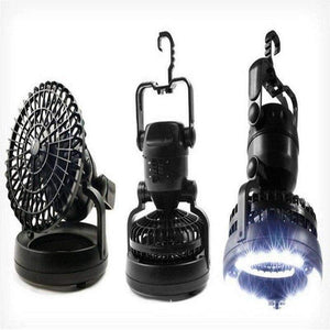 Planet Gates HUSUYUHU SISI 2018 New design 2in1 18 LED Flexible Tent Camping Light Portable Super Bright Light with Ceiling Fan