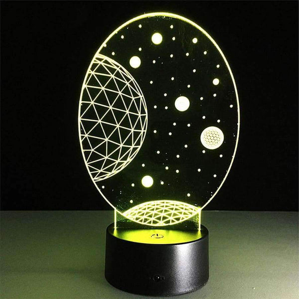 Planet Gates HUSUYUHU SISI LED 3D Star Projection Lamp Starry Sky Protector Night Light Decoration Night Sky Kids Children Gift Bedside Lamps