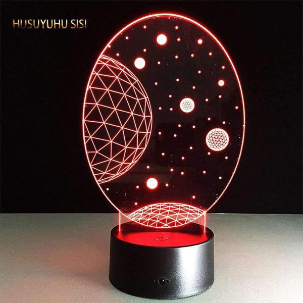 Planet Gates HUSUYUHU SISI LED 3D Star Projection Lamp Starry Sky Protector Night Light Decoration Night Sky Kids Children Gift Bedside Lamps