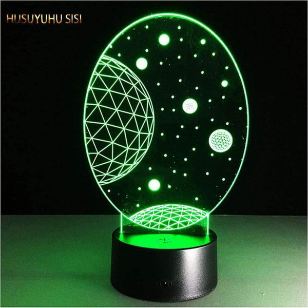 Planet Gates HUSUYUHU SISI LED 3D Star Projection Lamp Starry Sky Protector Night Light Decoration Night Sky Kids Children Gift Bedside Lamps