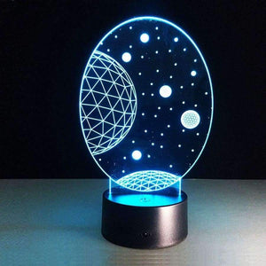 Planet Gates HUSUYUHU SISI LED 3D Star Projection Lamp Starry Sky Protector Night Light Decoration Night Sky Kids Children Gift Bedside Lamps