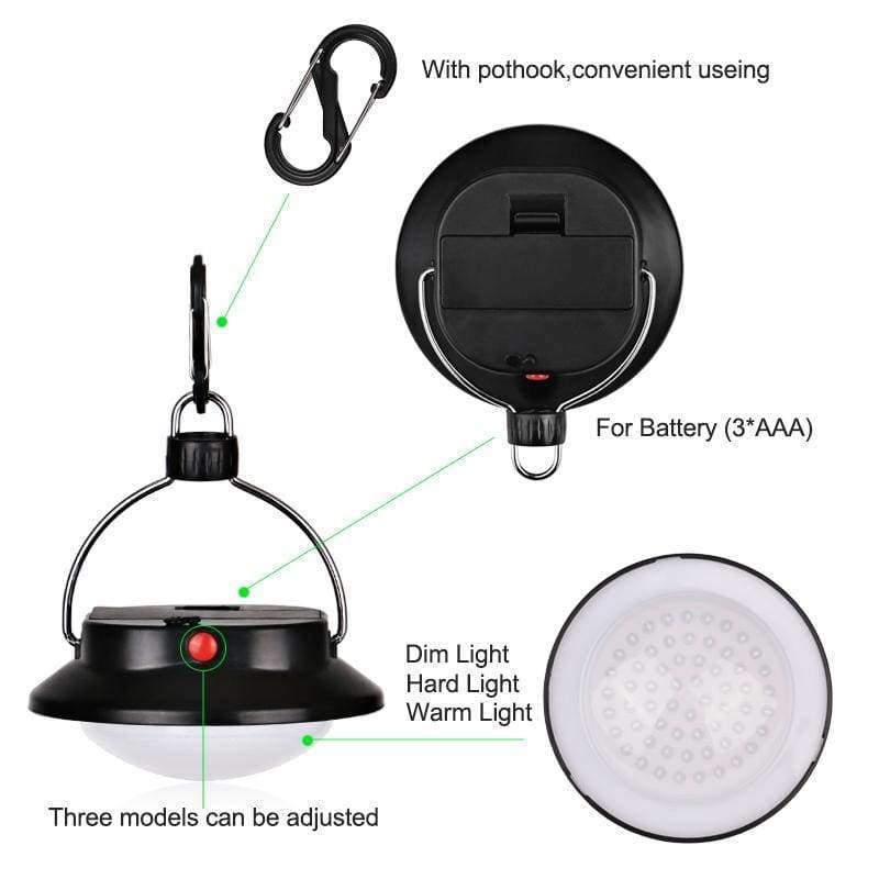 Planet Gates HUSUYUHU SISI Lampa kempingowa zewnętrzna, lampki nocne, awaryjne, 60 diod LED, przenośne namioty, lampa parasolowa, latarnia turystyczna, oświetlenie domowe