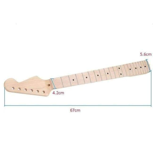 Planet Gates HW344100 / 30 Inches Portable Size Electric Guitar Maple Neck 22 Frets Rosewood Fretboard Replacement Music Instrument Gift