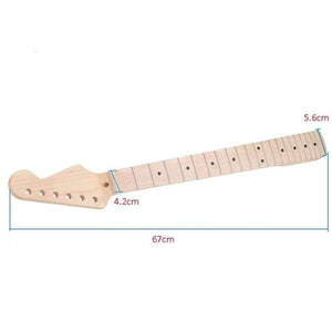 Planet Gates HW344100 / 30 Inches Portable Size Electric Guitar Maple Neck 22 Frets Rosewood Fretboard Replacement Music Instrument Gift