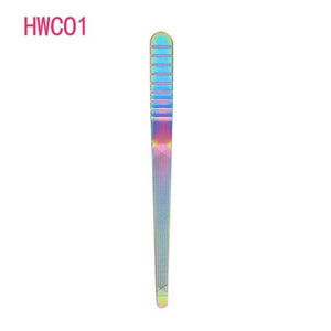 Planet Gates HWC01 1pcs Double-ended Stainless Steel Cuticle Pusher Dead Skin Push Remover For Pedicure Manicure Nail Art Cleaner Care Tool