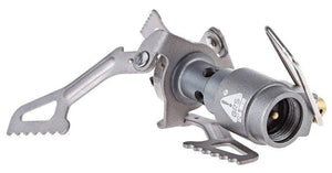 Planet Gates HWLZ0007B-QPPJ0009B Ultra-light Camping Gas Stoves Titanium Alloy Outdoor Cooker Stove Gas Stove Miniature Portable Picnic with Free Gift