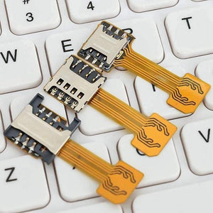 Planet Gates Hybrid Sim Slot Dual SIM Card Adapter Micro SD Extender Nano Cato  Android Phone For Xiaomi