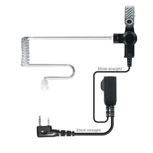 Planet Gates HYS 20-16000Hz MINI Radio Handheld Two-Way Communication  Equipment Transparent tube earphone In-ear Headphone For Walkie Talkie