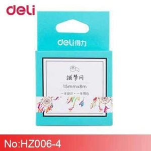 Planet Gates HZ006-4 Creative Colorful adhesive masking tape set DIY Scrapbooking Sticker Label decorative school supplies stationery