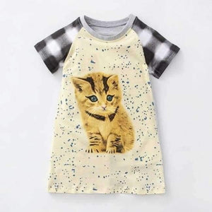 Planet Gates i / 4T Baby Girl Dress Summer Unicorn Costume For Kids Clothing Brand Children Party Dresses Cute Girls Clothes Princess Dress