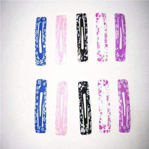 Planet Gates I 50Pcs Fashion Girl Bow Hairpin BB Clip Children Barrette Metal Hairpins Cartoon Flower Hairgrip Women Jewelry Hair Accessories