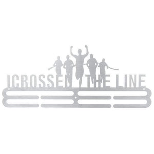 Planet Gates I Crossed The Line / China Durable Stainless Steel Medal Hanger Medal Holder Display Rack Running Swim Gymnastics Marathons Sport Medal Gift Decoration