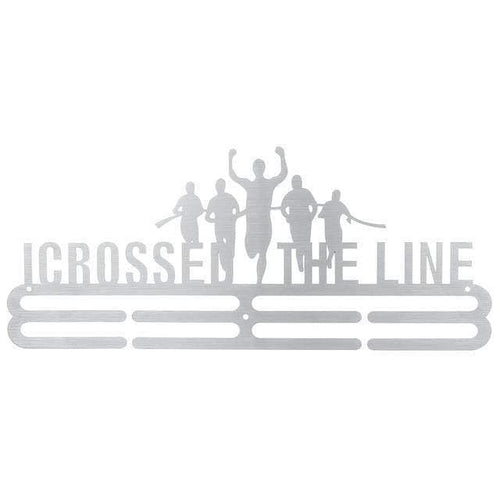 Planet Gates I Crossed The Line / China Durable Stainless Steel Medal Hanger Medal Holder Display Rack Running Swim Gymnastics Marathons Sport Medal Gift Decoration