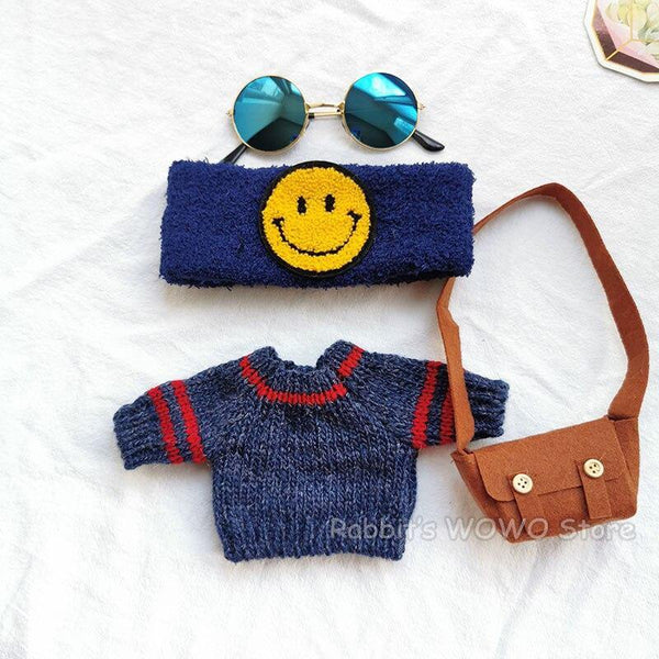 30cm LaLafanfan Cafe Duck Plush Toy Doll Clothes  Cartoon Yellow Duck Stuffed Dolls Doll Accessories Kids Toys Gift For Children