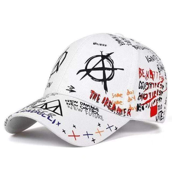 Planet Gates I Graffiti Baseball Cap Hip Hop Tide Hat Summer Travel Shade Caps Men Women Outdoor Sports Casual Hats Snapback Hats Gorr