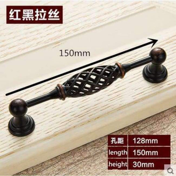 Planet Gates I Retro birdcage design cabinet cupboard kitchen drawer door handle knobs pulls,furniture hardware accessories.