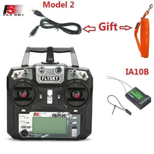 Planet Gates I6X with IA10B left Flysky I6X FS-i6X 10CH 2.4G AFHDS 2A RC Transmitter Control With FS-iA6B FS-iA10B FS-X6B FS-A8S IA6 A8S Receiver For Rc Airplane