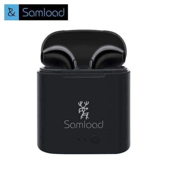 Planet Gates I7CBX-2Earphone-BB Bluetooth Headset Earphones Headphones I7 Air True Wireless Pods Earbuds  For Apple iPhone 6 7 8 Xiaomi Charging BoX