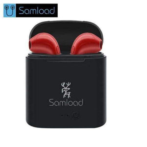 Planet Gates I7CBX-2Earphone-BR Bluetooth Headphone Earbuds Wireless Headset With Charging Box Stereo Earphones For Apple iPhone se 6 7s 8 Xiaomi Huawei