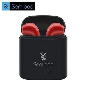 Planet Gates I7CBX-2Earphone-BR Bluetooth Headset Earphones Headphones I7 Air True Wireless Pods Earbuds  For Apple iPhone 6 7 8 Xiaomi Charging BoX