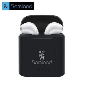 Planet Gates I7CBX-2Earphone-BW Bluetooth Headset Earphones Headphones I7 Air True Wireless Pods Earbuds  For Apple iPhone 6 7 8 Xiaomi Charging BoX