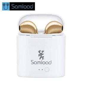 Planet Gates I7CBX-2Earphone-WG Bluetooth Headphone Earbuds Wireless Headset With Charging Box Stereo Earphones For Apple iPhone se 6 7s 8 Xiaomi Huawei