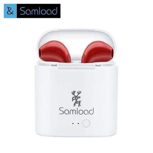 Planet Gates I7CBX-2Earphone-WR Bluetooth Headset Earphones Headphones I7 Air True Wireless Pods Earbuds  For Apple iPhone 6 7 8 Xiaomi Charging BoX