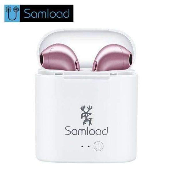 Planet Gates I7CBX-2Earphone-WRG Bluetooth Headphone Earbuds Wireless Headset With Charging Box Stereo Earphones For Apple iPhone se 6 7s 8 Xiaomi Huawei