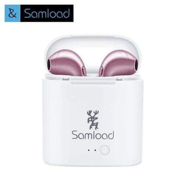 Planet Gates I7CBX-2Earphone-WRG Bluetooth Headset Earphones Headphones I7 Air True Wireless Pods Earbuds  For Apple iPhone 6 7 8 Xiaomi Charging BoX