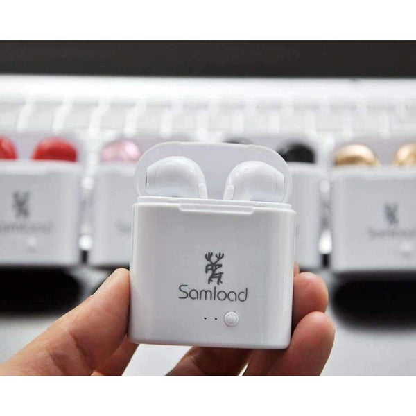 Planet Gates I7CBX-2Earphone-WW Bluetooth Headset Earphones Headphones I7 Air True Wireless Pods Earbuds  For Apple iPhone 6 7 8 Xiaomi Charging BoX