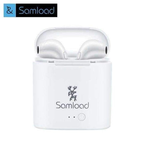 Planet Gates I7CBX-2Earphone-WW Bluetooth Headset Earphones Headphones I7 Air True Wireless Pods Earbuds  For Apple iPhone 6 7 8 Xiaomi Charging BoX