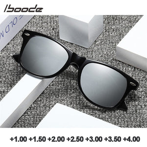 Planet Gates iboode Polarized Lenses Reading Glasses Men Driving Travel Classic Retro Presbyopic Goggles Shade UV400 Sunglasses Diopter +1.0