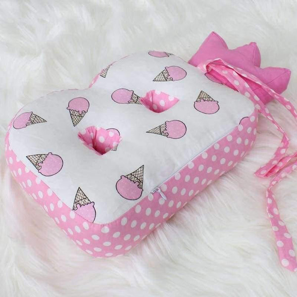 Planet Gates Ice Cream 3Pcs Baby Bedding Set Cotton Soft Breathable Crib Kit Include Duvet Cover Pillowcase Bed Sheet No Filler Custom Made Letter Bumper