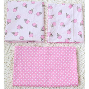 Baby Bedding Set Cotton Soft Breathable Crib Kit Include Duvet Cover Pillowcase Bed Sheet No Filler Custom Made Letter Bumper - Planet Gates