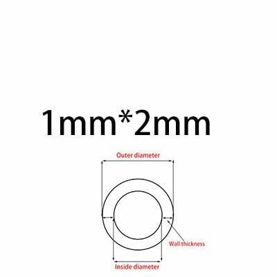 Planet Gates ID1mm x OD2mm / 1 meter 1M/5M Food Grade Clear Translucent Silicone Tube Beer Pipe Milk Hose Pipe Soft Safe Rubber Flexible Tube Creative