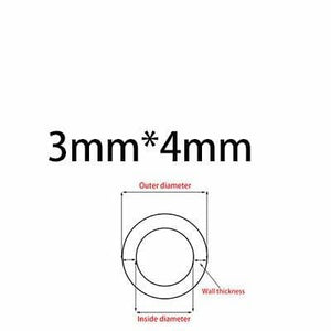 Planet Gates ID3mm x OD4mm / 1 meter 1M/5M Food Grade Clear Translucent Silicone Tube Beer Pipe Milk Hose Pipe Soft Safe Rubber Flexible Tube Creative